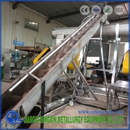 Stainless Steel Scrap car lead battery recycling line