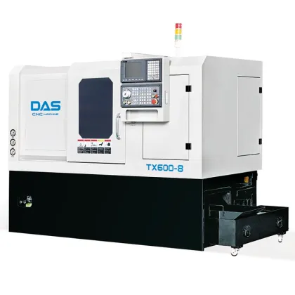 Chinese Factory Live Tool Metal Turret Lathe Machine