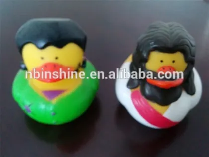 Cool vinyl duck , bath duck , vinyl toy , baby bath toy