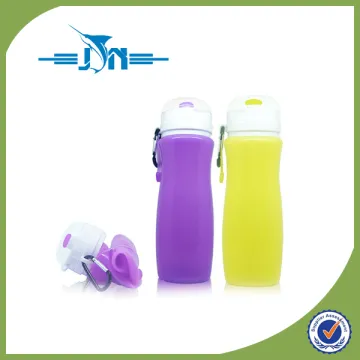 colorful silicone travel bottle set with CE certificate