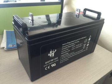 Manufacturer 12V 100Ah Maintenance Free AGM battery