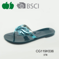 Hot Sale Flat Woman Plastic Slippers