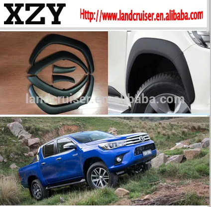 wheel flare for toyota HILUX revo