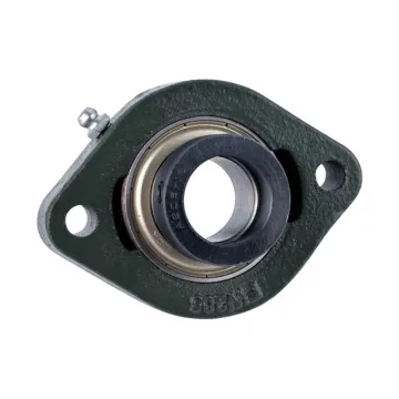 SAFW 205 97x71x33mm HXHV 25mm Bore 2 Bolt Oval Flange Cast Iron Pillow Block Bearing