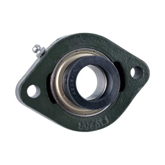SAFW 205 97x71x33mm HXHV 25mm Bore 2 Bolt Oval Flange Cast Iron Pillow Block Bearing