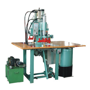 Double head high frequency carpet welding machine