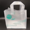 HDPE die cut handle bag with paper sheet