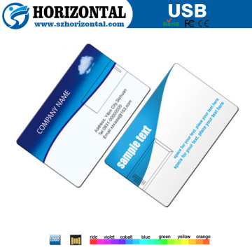 New products 2016 low price 2gb business card usb with OEM logo
