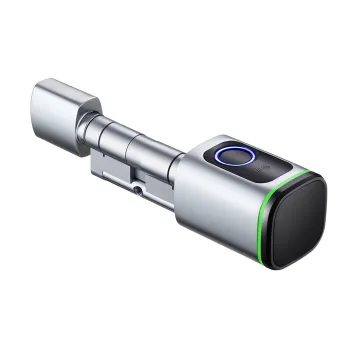 Smart Lock Solution: TUYA BLE App Fingerprint, RFID IC Card, and KEY TTLOCK BLE Door Lock for Replacing Traditional Mechanical Cylinder