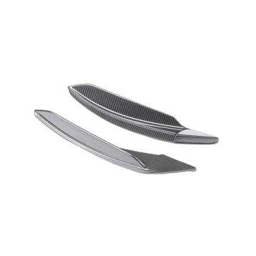 PT Style Dry Carbon Fiber Front Canards for Ferrari F8 2019-2021