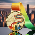 Customized Judo Marathon Medals Metal Trophies Steel Brass Bronze Stainless Craft Coin Blank Style Logo Anime Cross Themes Gift
