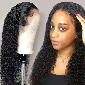 180% Hair Density 13*6 Hd Lace Front 13X6 Loose Deep Wave Wig Brazilian Human Hair 13*4 Deep Wave Lace Frontal Wig