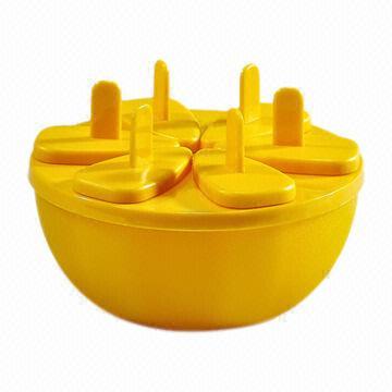 Plastic Ice Lolly Mold, Made of PP, Used for Making Ice Lolly, Citrus Shape