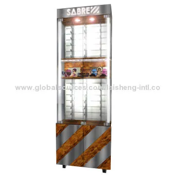 Eyewear Displays with Metal Steel Sheet DecorationNew