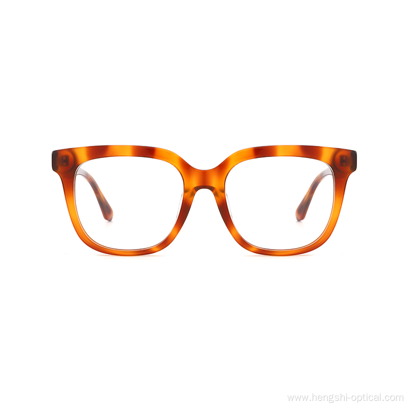 New Design Acetate Frame Blue Light Blocking Lens Optical Spectacles Glasses