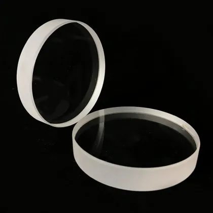 Thickness etc Custom Round Quartz Glass