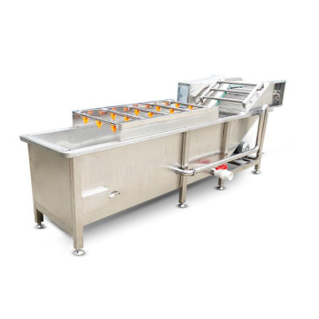 3.6M Length Water Sprayer Vegetable Bubble Washing Machine: Efficient Vegetable Cleaning Solution