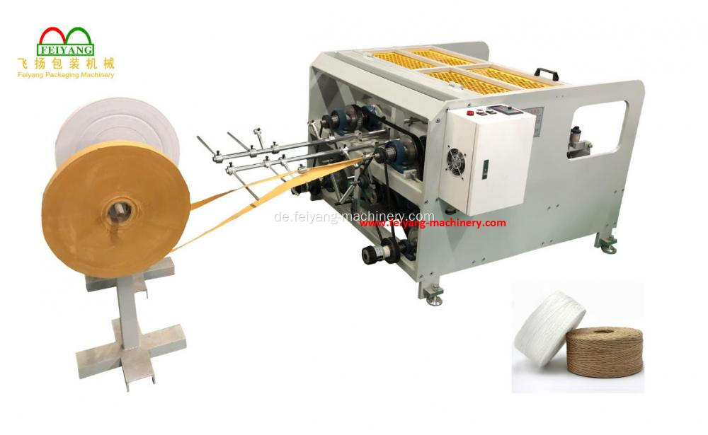 Vollautomatische Maschine zur Herstellung von Papierseilen