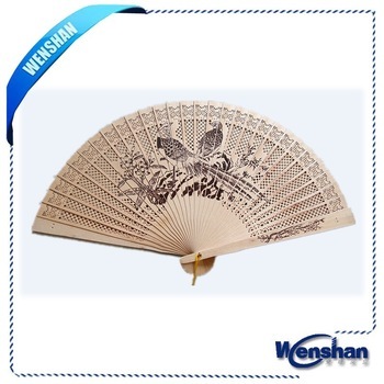 chinese wood fans