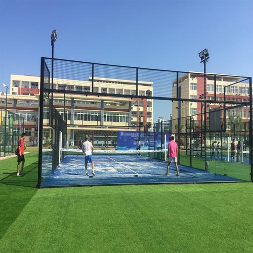 Innovative Panoramic Padel Tennis Court Fence