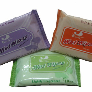 Refreshing Cleaning Single Pack Biodegradable Wet Wipes