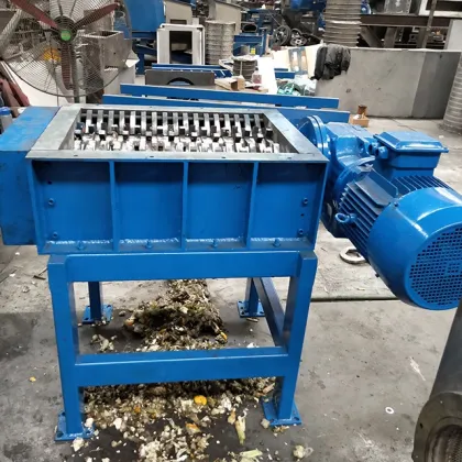 Waste Wood and Plastic Shredding Machines