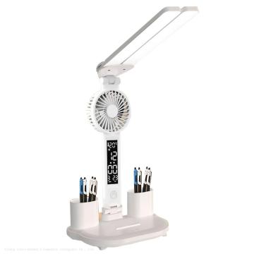 Rechargeable Desk Lamp with Temperature Display and Eye Protection