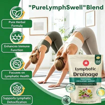 Botanical Lymphatic Support Softgels