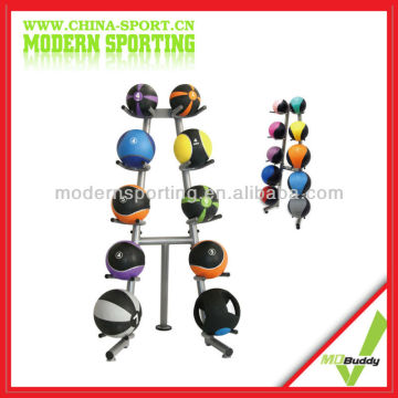 New 10 Pcs Gym Fitness Medicine Ball Rack