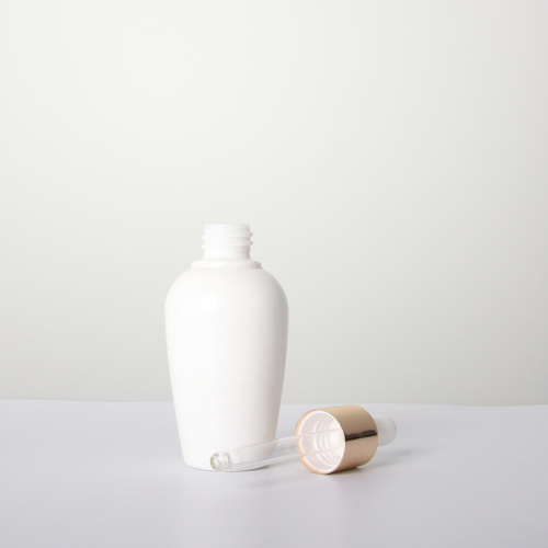 Opal White Serum Oil Sample Dropper Bottle Packaging