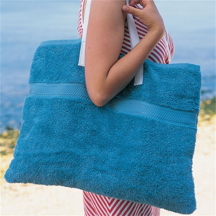 bolso de toalla de playa bolso de toalla de algodón
