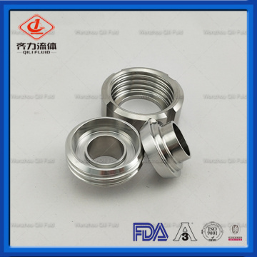 Food grade stainless steel SMS union with seals