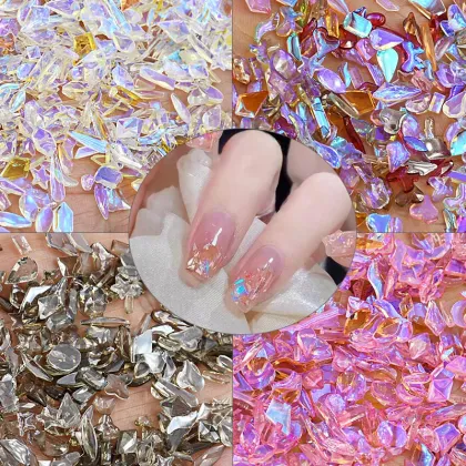 Wholesale Aurora Resin Rhinestones for Nail & Clothing Accessories