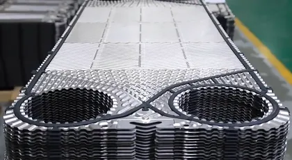 Gasketed plate heat exchanger for pharmaceutical