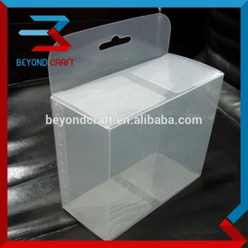 PVC PET PP packaging box transparent packaging box for christmas gifts