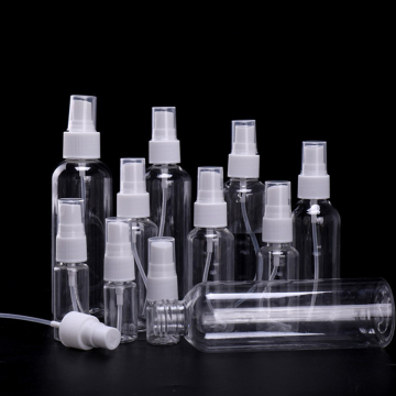 Wholesale Transparent PET Fine Mist Spray Bottles - 1oz to 5oz