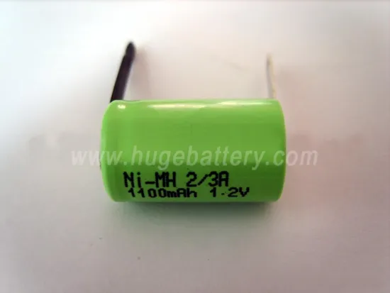 1.2V 2/3A 1, 100mAh NiMH Battery (High Discharge Rate)