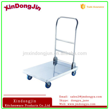 FT-BS stainless steel folding flat cart Length 82CM