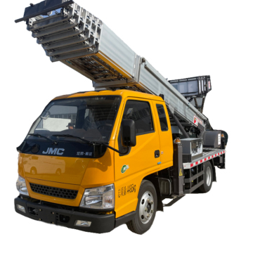 JMC Ladder Asansör Kamyonu - Satılık 36 Metre Dizel Kamyon Montajlı Hava Çalışma Platformu
