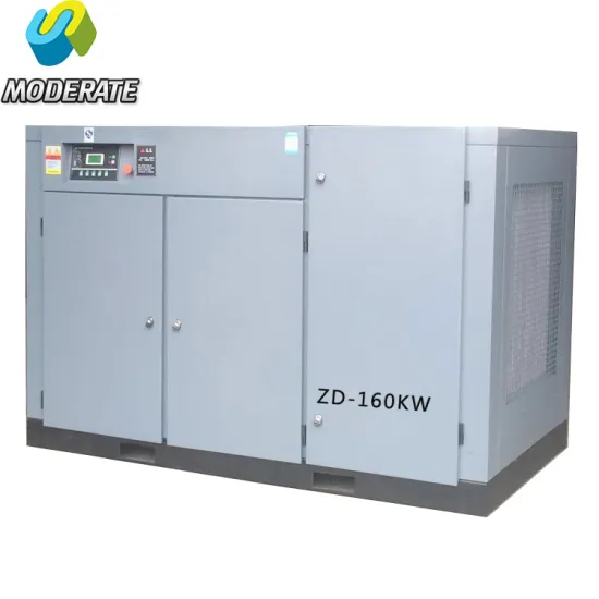 160kw/220HP Variable Frequency Rotary Screw Air Compressor