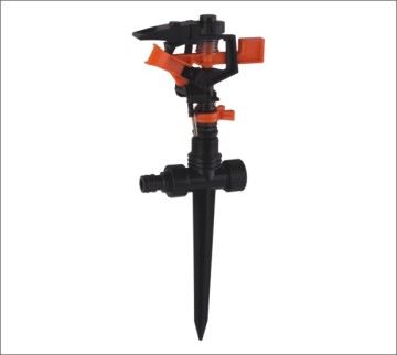 1/2"Plastic Impulse Sprinkler with Spike