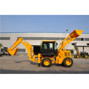 Dongfeng backhoe loader thùng ben 1 khối