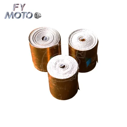 Universal Gold Car Thermal Exhaust Tape - Heat Insulation Shield Wrap