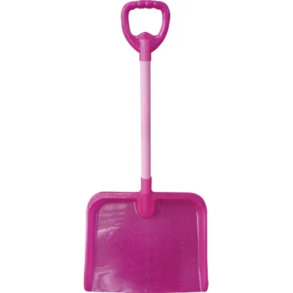 Snow Removal Equipment Pink Plastic Snow Shovel