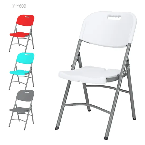 Modern Plastic Folding Chairs and Tables for Indoor & Outdoor Use