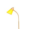 Golden LED eye-caring floor lamp