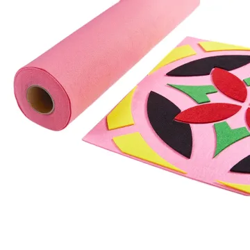 Needle punched Felt Fabric Flowers Kids Felt Craft