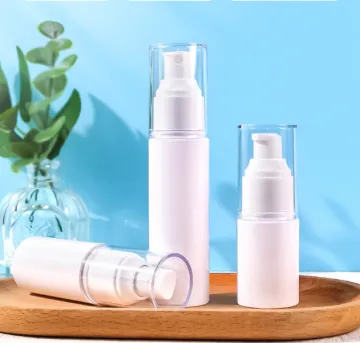 Empty Plastic Fine Mist Sprayer White Plastic Bottles