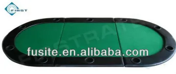 Texas Holdem Oval Foldable Poker Table Top