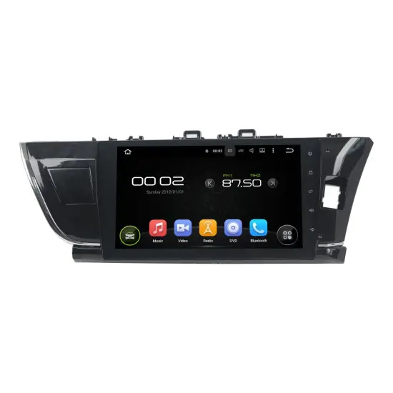 10.1 Inch Car Dvd Player Toyota COROLLA Right